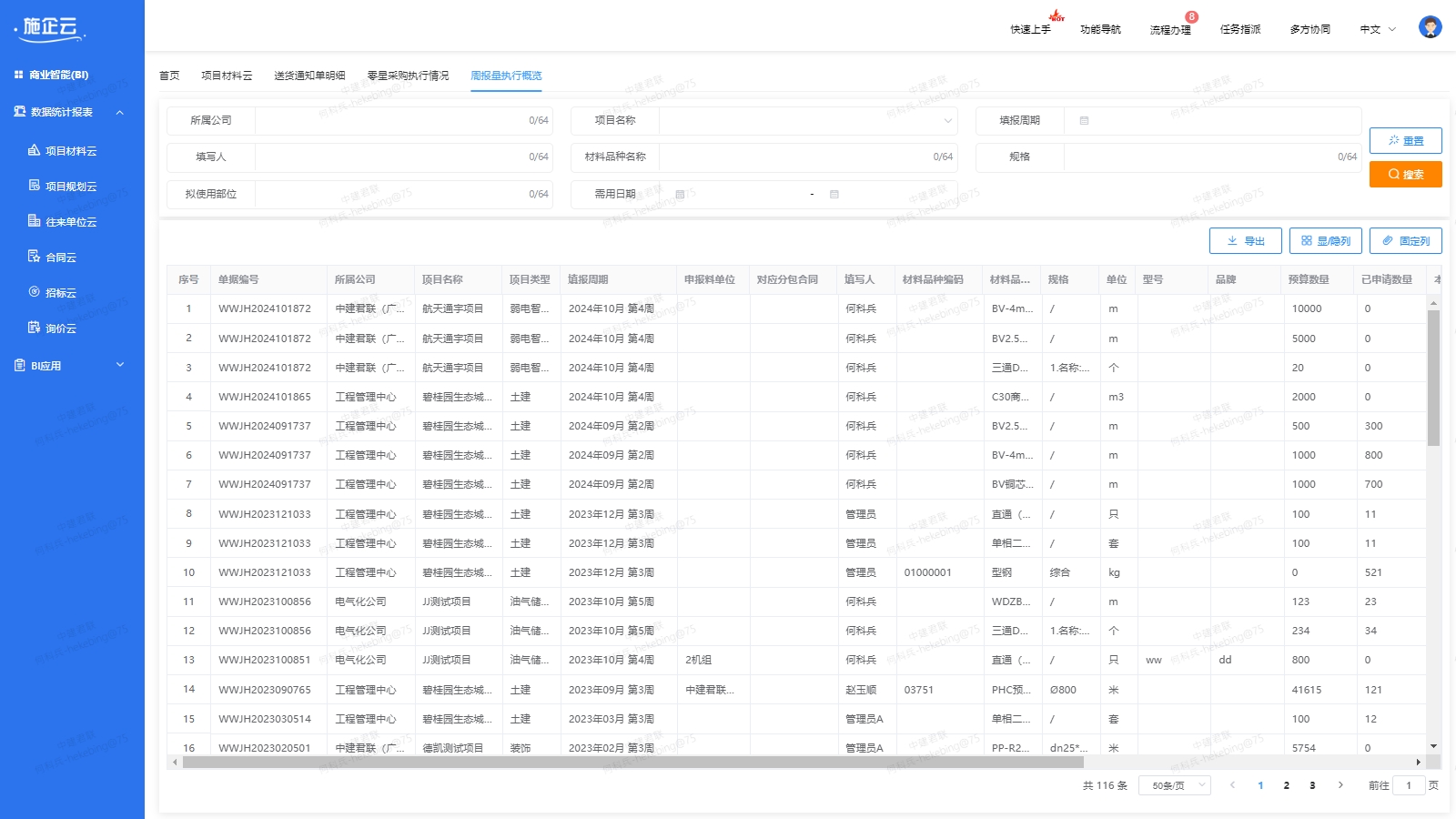 物资材料管控系统