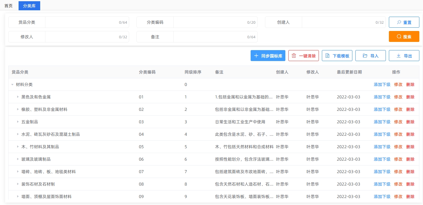物资库管理软件